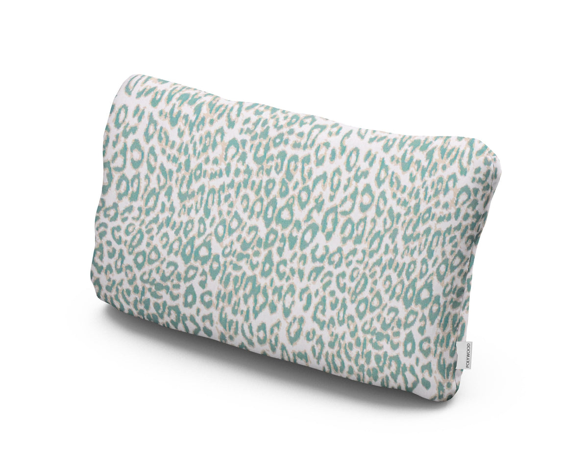 POLYWOOD Outdoor Lumbar Pillow in Safari Spearmint