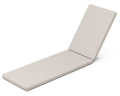 POLYWOOD Chaise Seat/Back Pad in Cast Ash