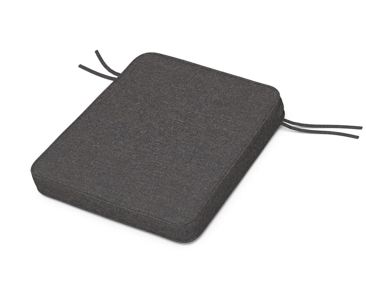 POLYWOOD Chinoiserie Rocker Seat Cushion in Ash Charcoal