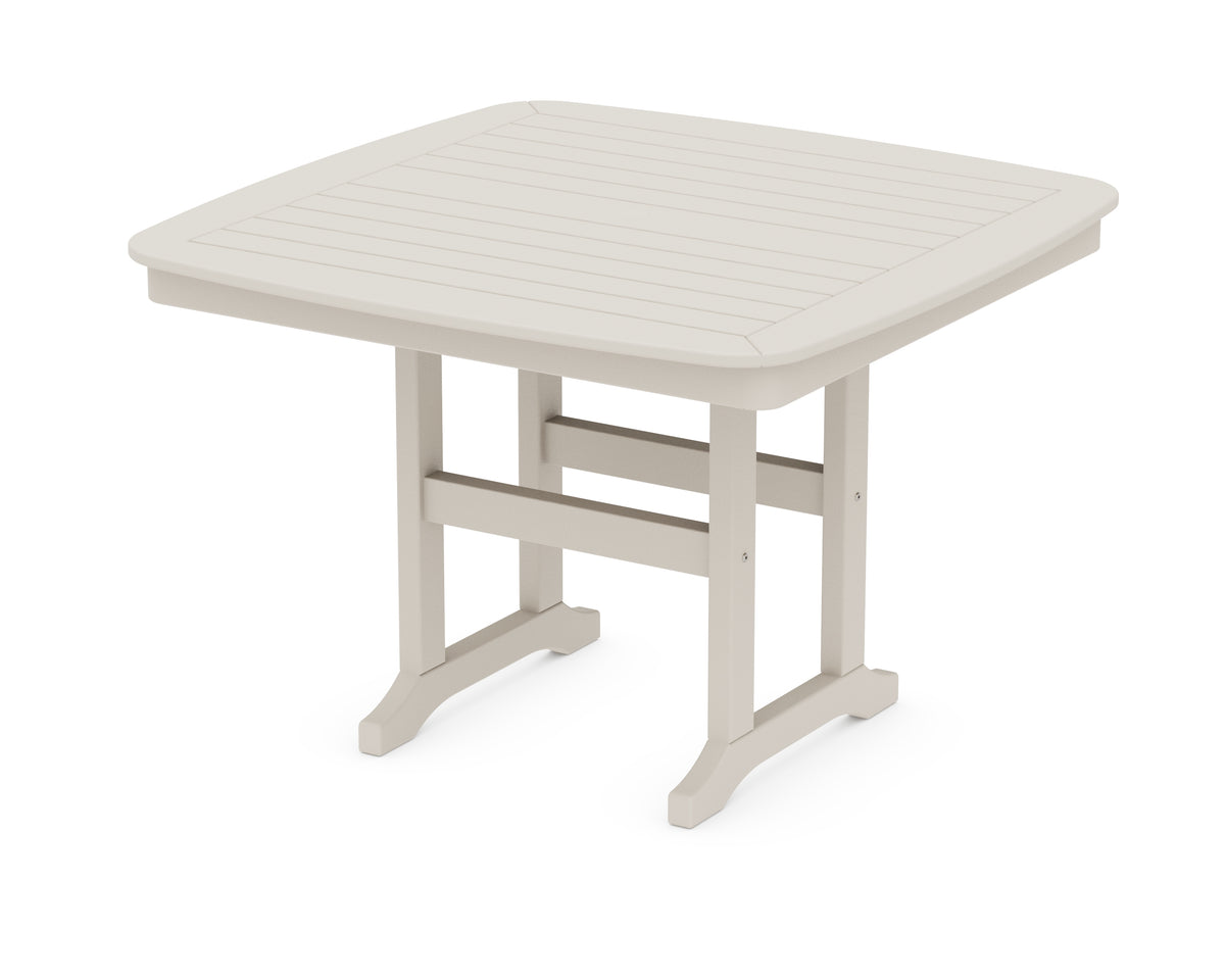 POLYWOOD Nautical 44" Dining Table in Sand