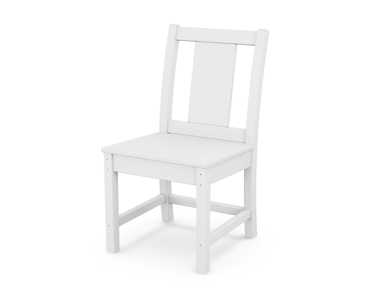 POLYWOOD Prairie Dining Side Chair in White
