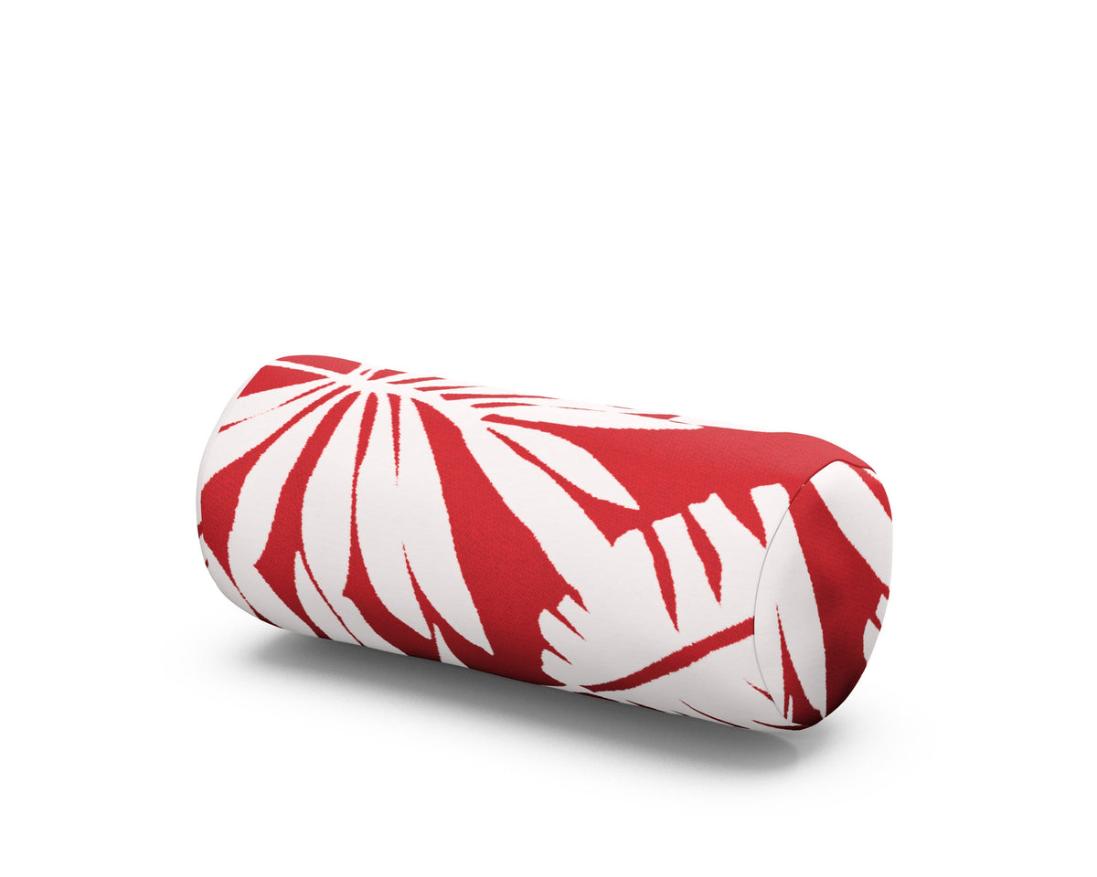 POLYWOOD Headrest Pillow - Two Strap in Leaf Crimson