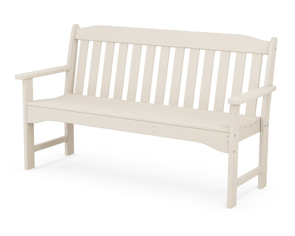 POLYWOOD Country Living 60" Garden Bench in Sand