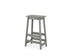 POLYWOOD Modern Studio Bar Stool in Slate Grey