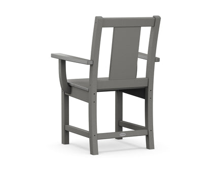 POLYWOOD Prairie Dining Arm Chair angle view