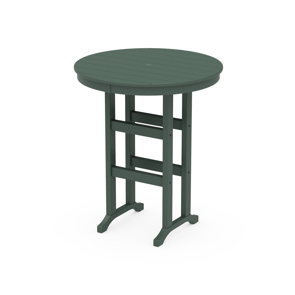POLYWOOD 36" Round Farmhouse Bar Table