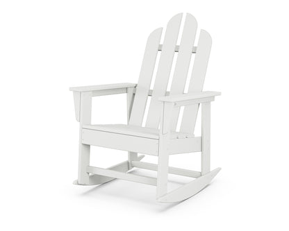 POLYWOOD Long Island Rocking Chair in White