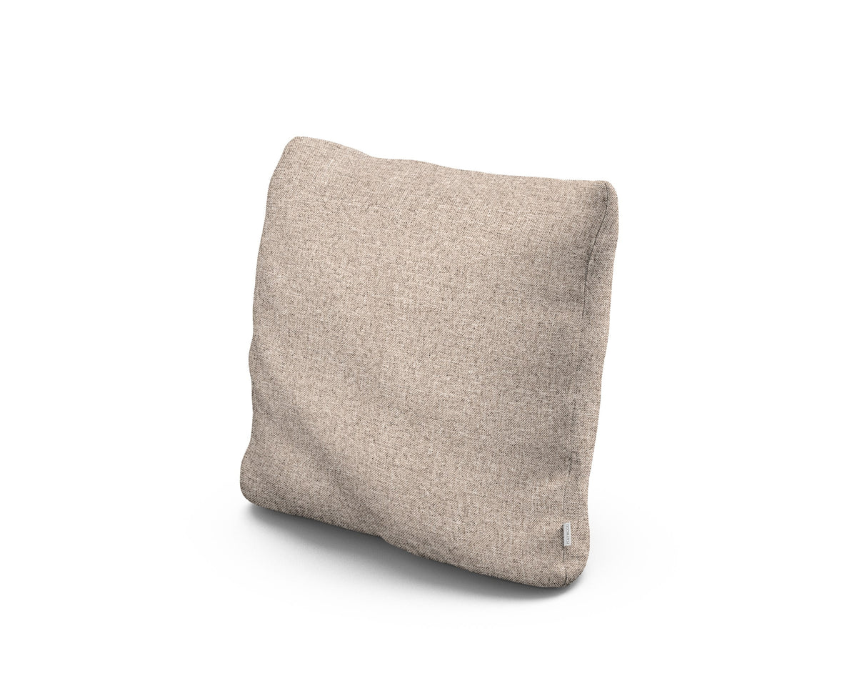 POLYWOOD 16" Outdoor Throw Pillow in Wheat