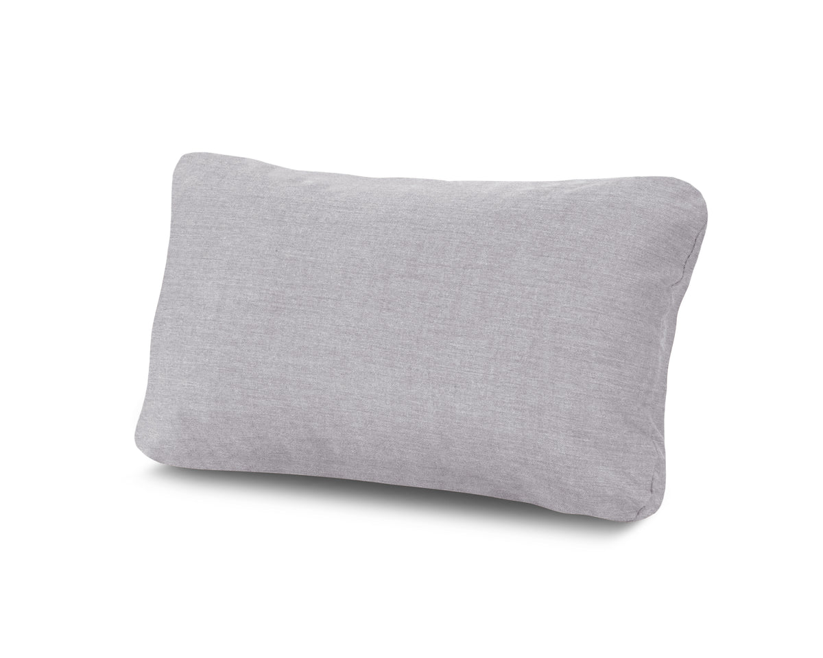 POLYWOOD Outdoor Lumbar Pillow in Granite