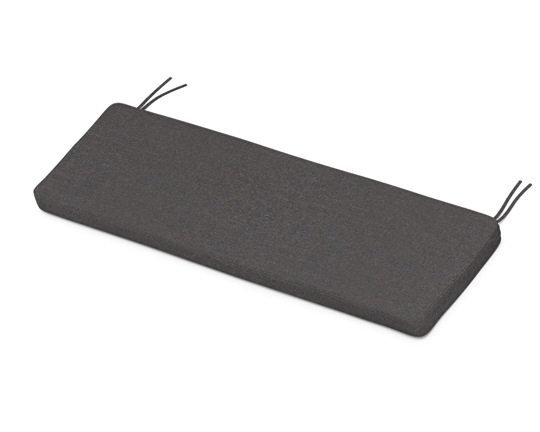 POLYWOOD Chinoiserie 60" Bench Seat Cushion in Ash Charcoal