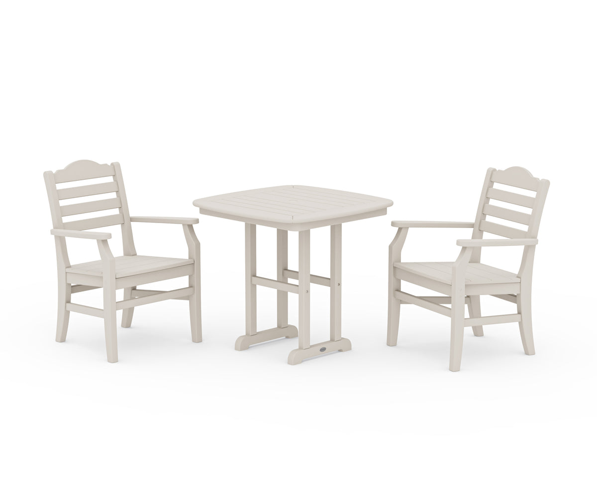 POLYWOOD Savannah 3-Piece Dining Set in Sand