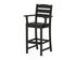 POLYWOOD Lakeside Bar Arm Chair in Black