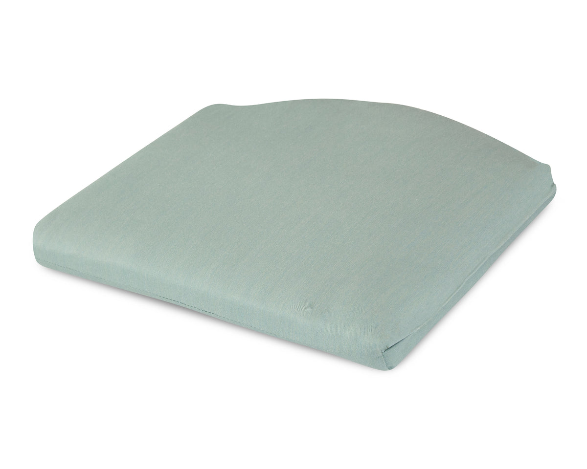 POLYWOOD Standard Seat Cushion 18"D x 22"W x 2.5"H in Spa
