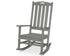 POLYWOOD Nautical Porch Rocking Chair in Slate Grey