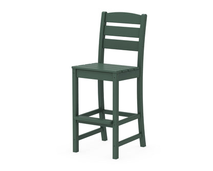 POLYWOOD Lakeside Bar Side Chair in Green