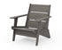 POLYWOOD Riviera Modern Lounge Chair Frame in Driftwood