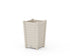 POLYWOOD Nautical Tapered Square Short Planter Box in Sand