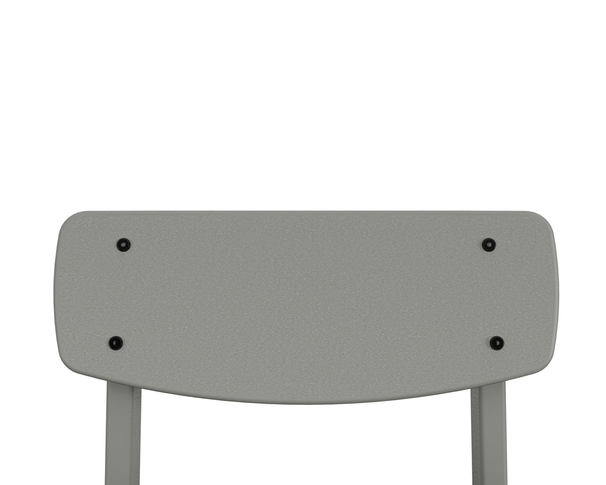 POLYWOOD Modern Studio Urban Lowback Counter Chair angle view