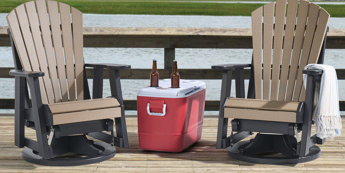 Lighthouse Casual Swivel Gliders Set