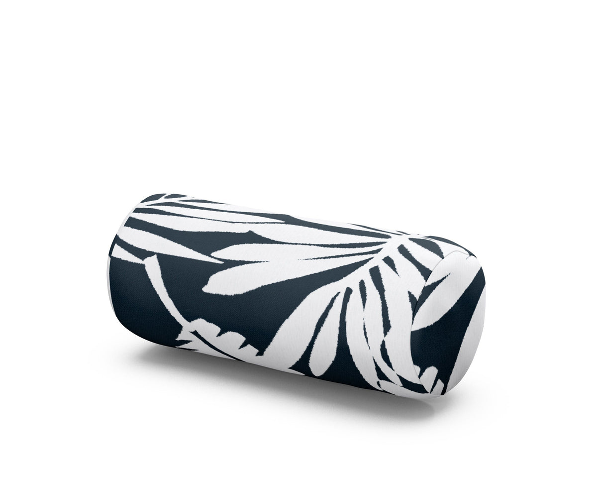 POLYWOOD Headrest Pillow - One Strap in Leaf Marine Indigo