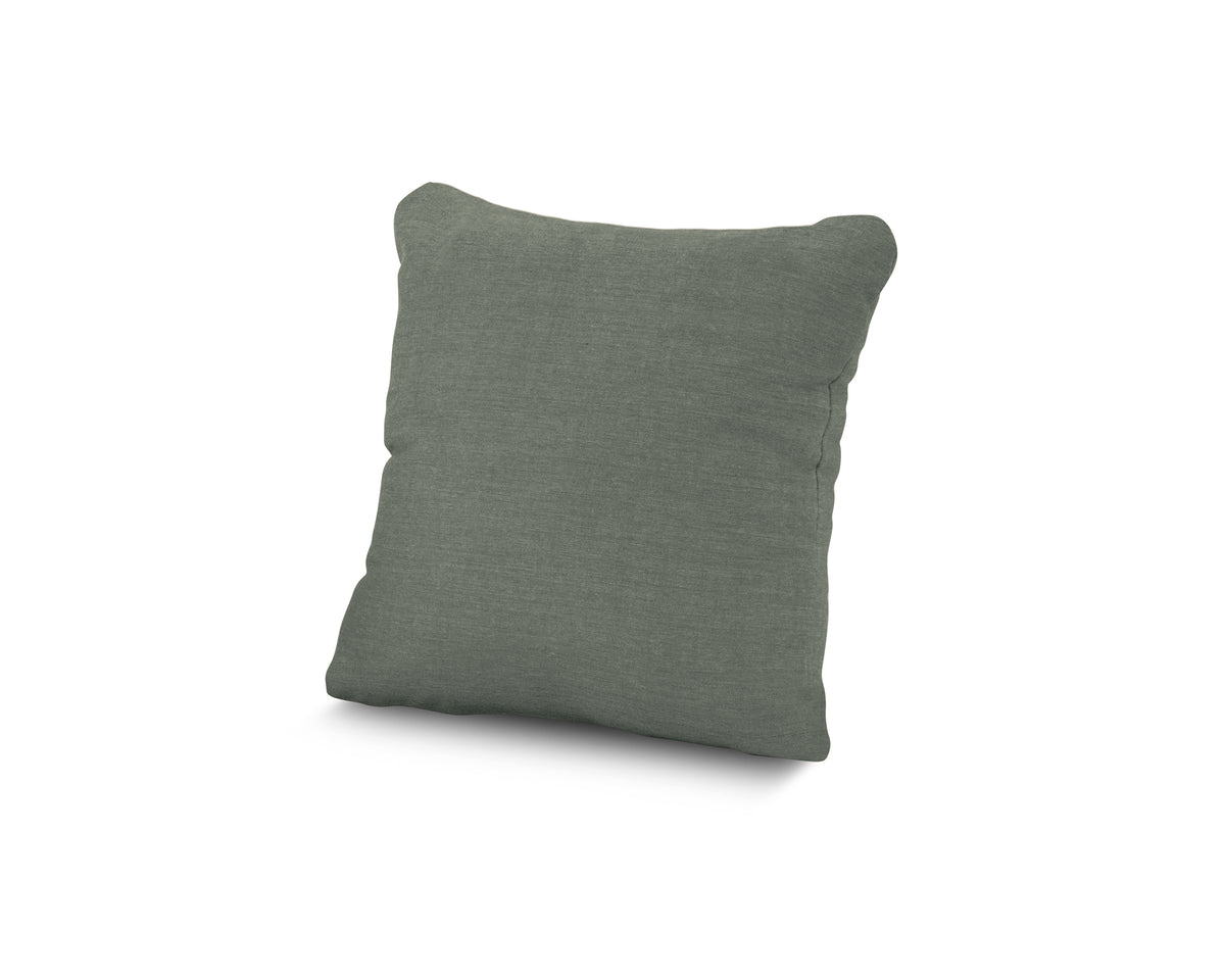 POLYWOOD 16" Outdoor Throw Pillow in Cast Sage