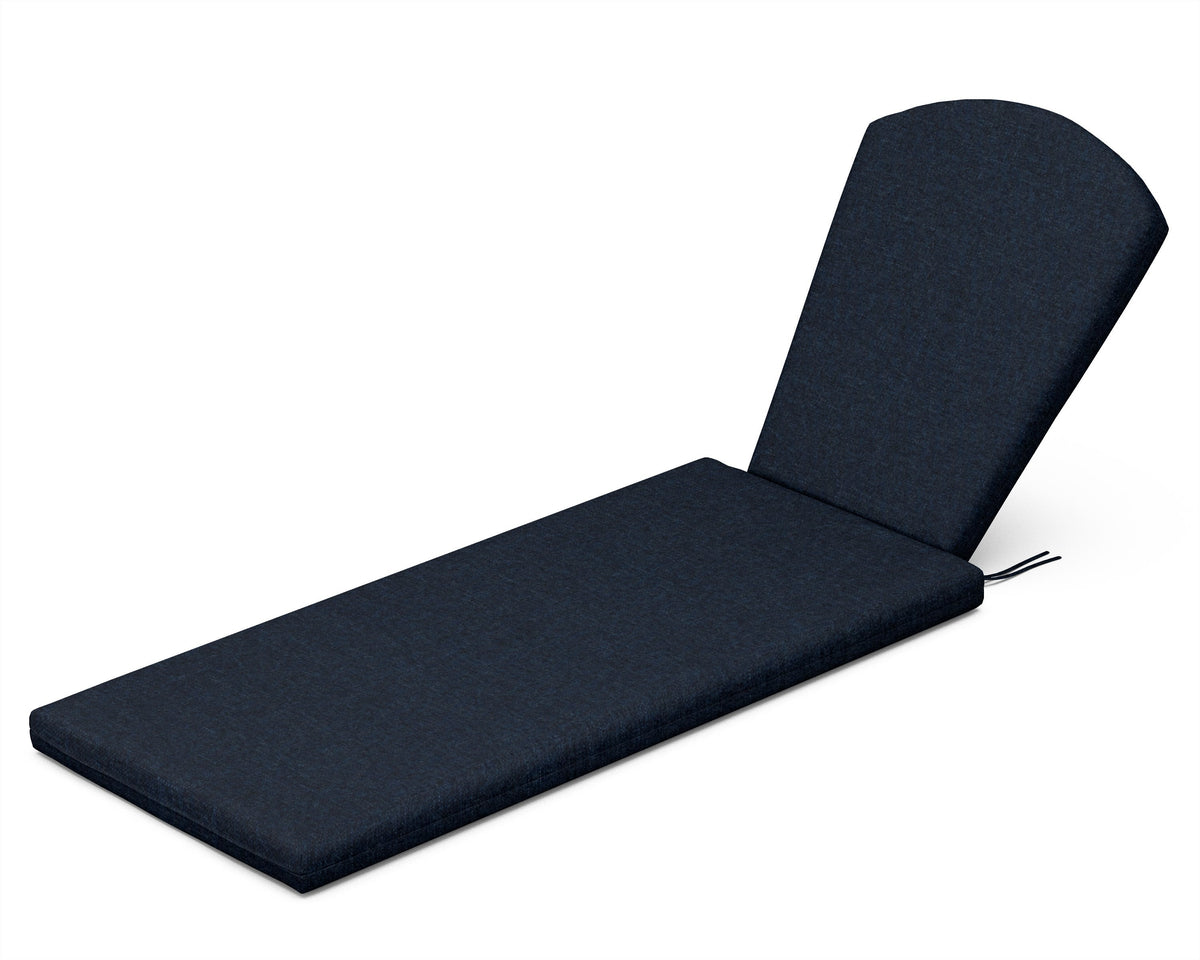 POLYWOOD Chaise Cushion in Marine Indigo