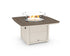POLYWOOD Nautical 42" Fire Pit Table in Sand / Kona