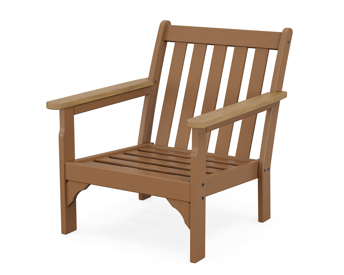 POLYWOOD Vineyard Chair Frame in Teak / Natural