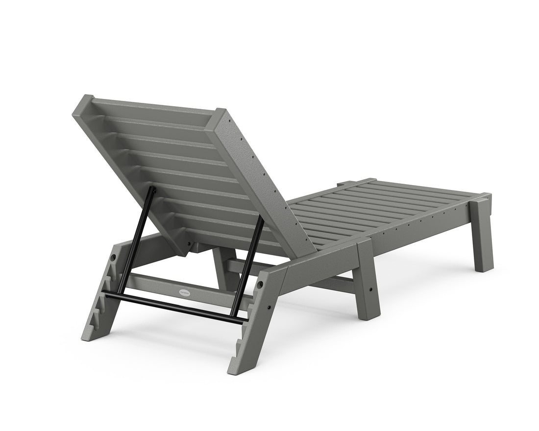 POLYWOOD Captain Chaise angle view