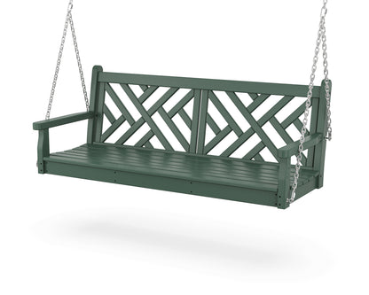 POLYWOOD Chippendale 60" Swing in Green