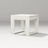 POLYWOOD Latitude End Table in Vintage White