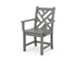 POLYWOOD Chippendale Dining Arm Chair in Slate Grey