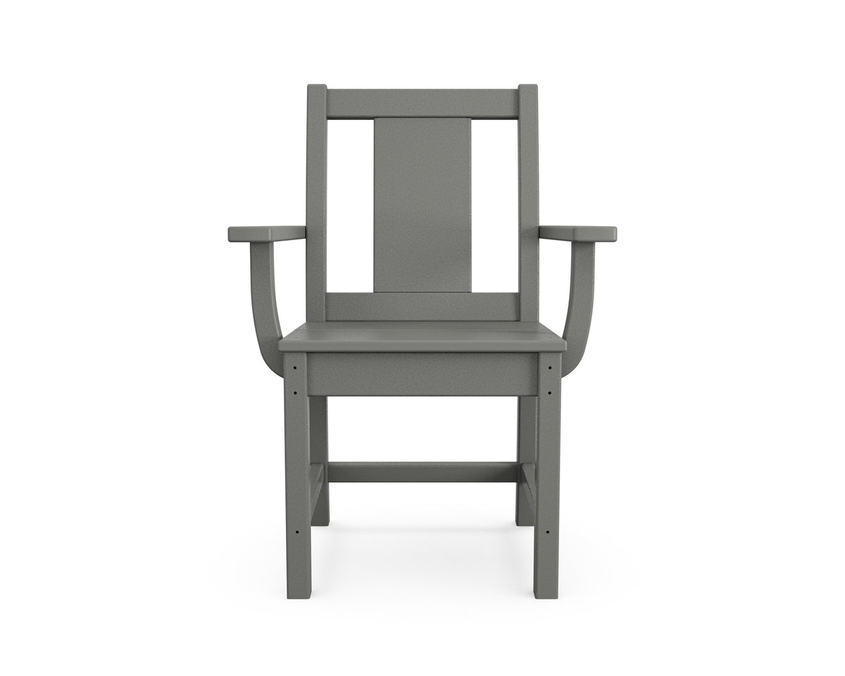 POLYWOOD Prairie Dining Arm Chair angle view