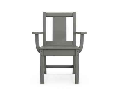 POLYWOOD Prairie Dining Arm Chair angle view