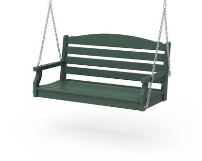 POLYWOOD Savannah 48" Swing in Green