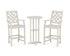 POLYWOOD Country Living Wovendale 3-Piece Farmhouse Bar Set in Sand