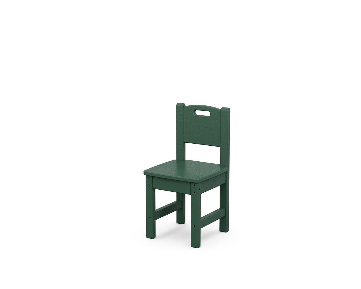 POLYWOOD Toddler Dining Chair in Green