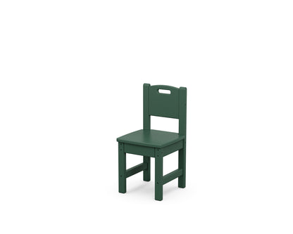 POLYWOOD Toddler Dining Chair in Green