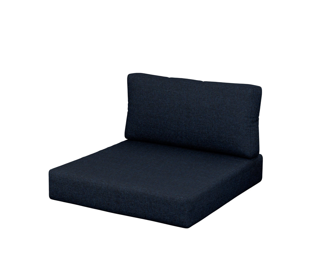 POLYWOOD Acadia Back/Seat Cushion Set in Marine Indigo