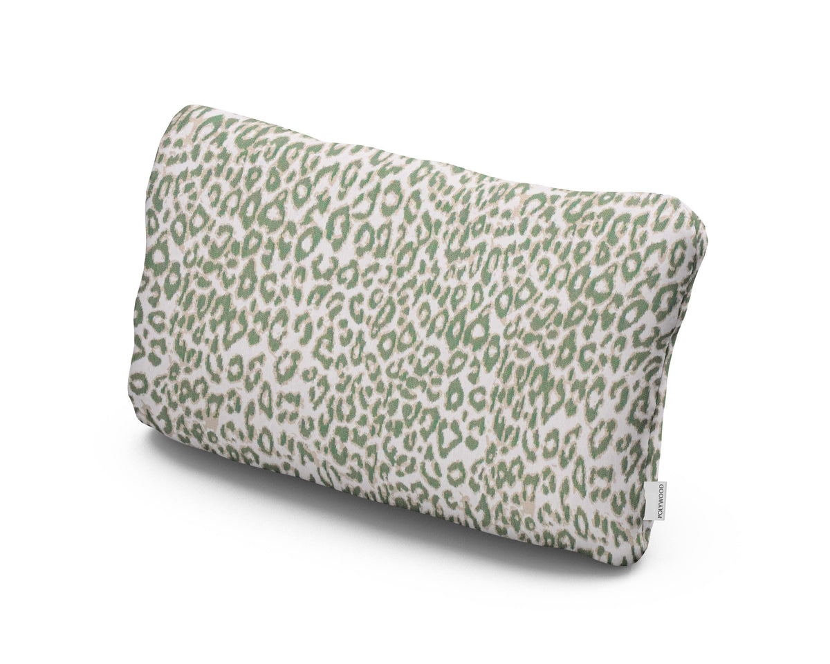 POLYWOOD Outdoor Lumbar Pillow in Safari Pistachio