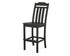 POLYWOOD Cottage Bar Side Chair in Black