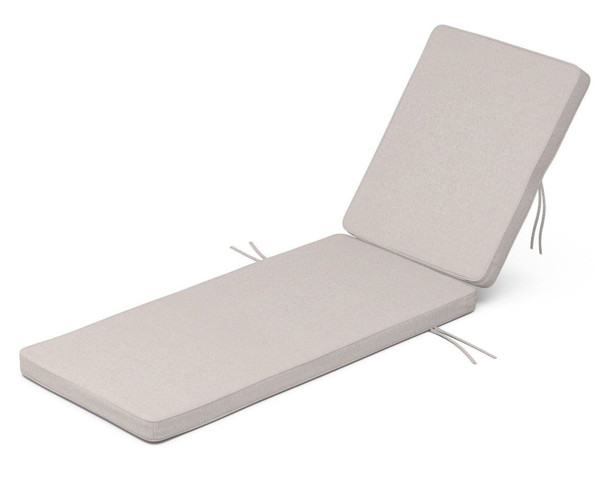 POLYWOOD Acadia Chaise Cushion in Dune Burlap
