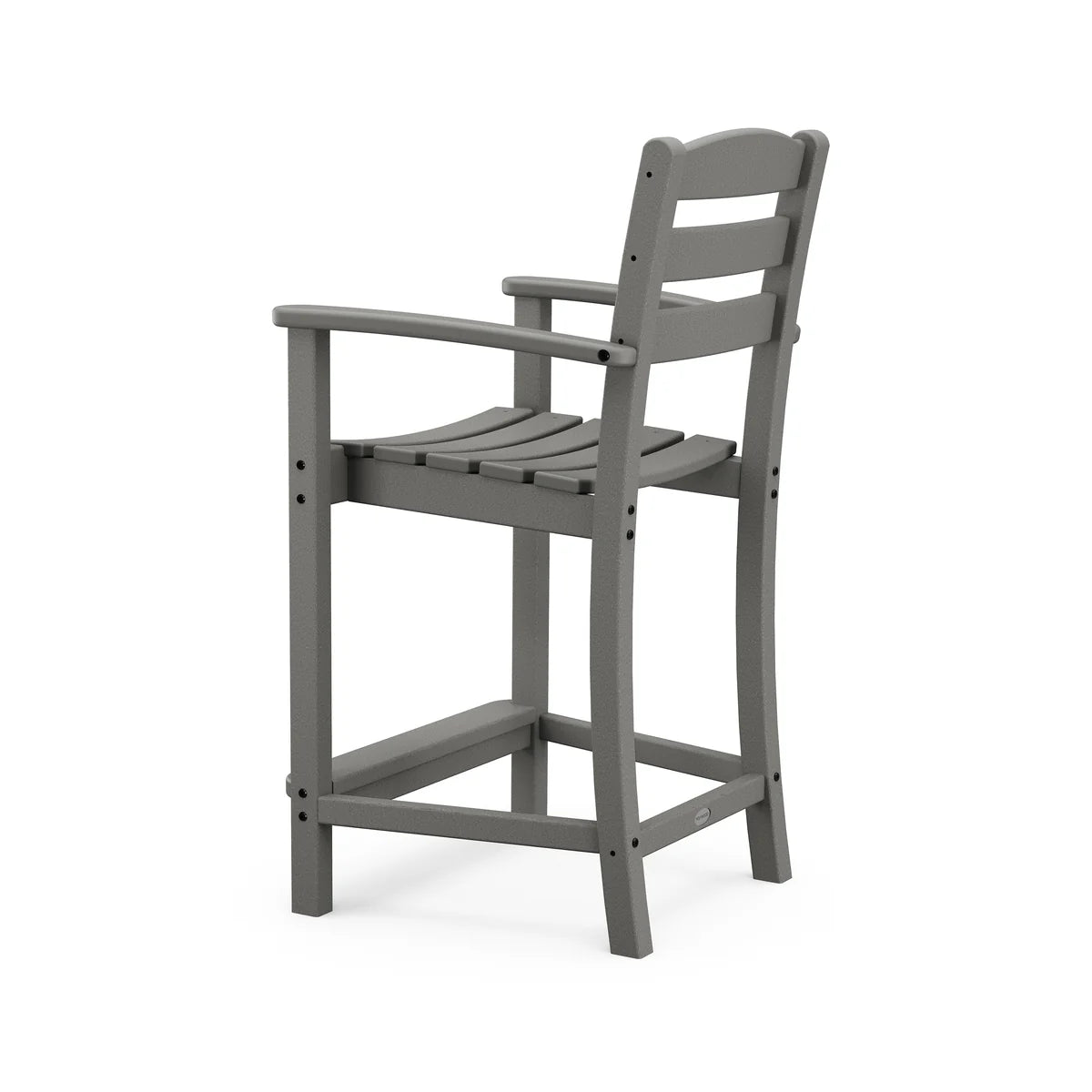POLYWOOD La Casa Café Counter Arm Chair