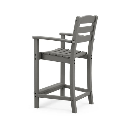 POLYWOOD La Casa Café Counter Arm Chair