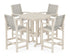 POLYWOOD Coastal 5-Piece Bar Set in Sand / Birch