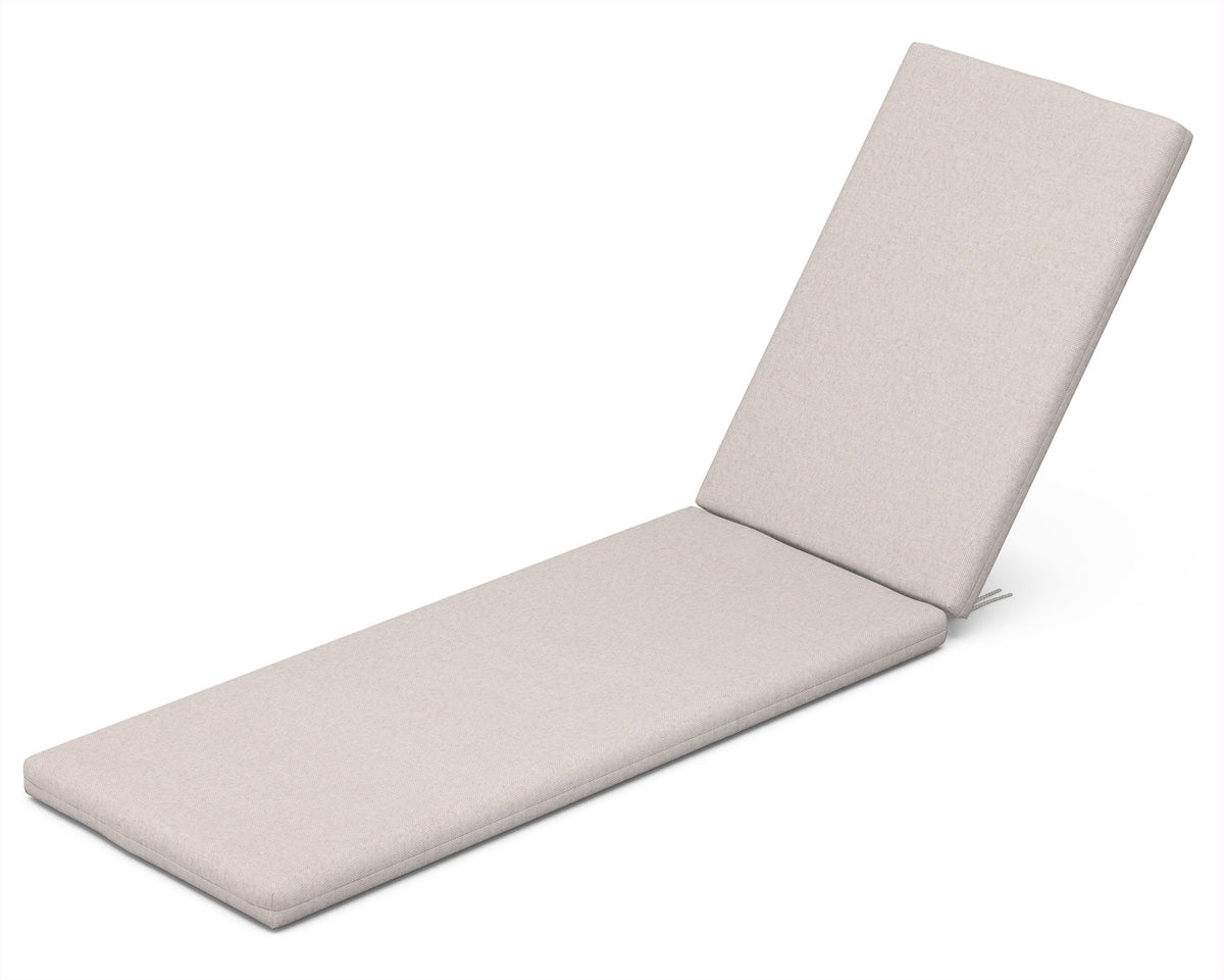 POLYWOOD Chaise Seat/Back Pad in Dune Burlap