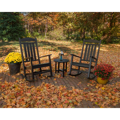 Presidential 3-Piece Rocker Set with Round Side Table