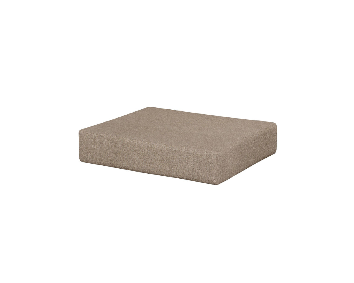 POLYWOOD Acadia Ottoman Cushion in Spiced Burlap