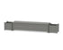POLYWOOD 72" Country Living Straight Planter Storage Bench Set in Slate Grey