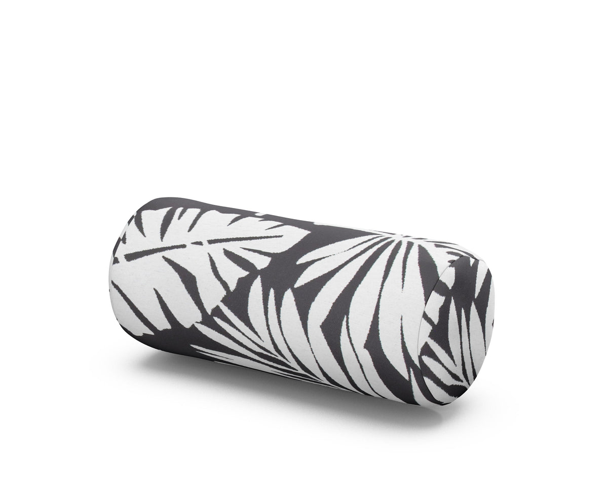 POLYWOOD Outdoor Bolster Pillow in Leaf Carbon